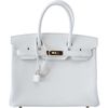 Hermès Birkin 30 White Clemence GHW