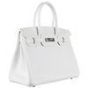 Hermès Birkin 30 White Clemence PHW