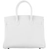 Hermès Birkin 30 White Clemence PHW