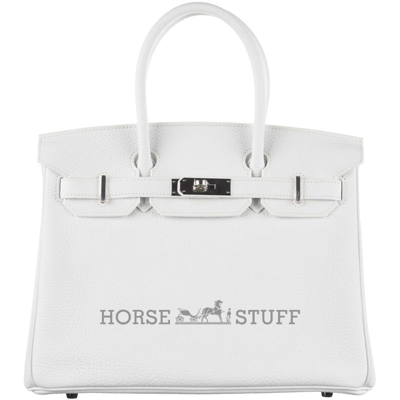 Hermès Birkin 30 White Clemence PHW