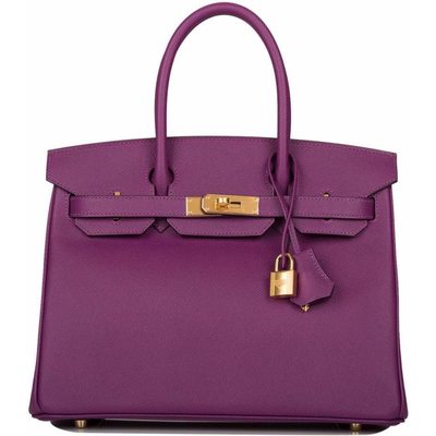 Hermès Birkin 30 Anemone Epsom GHW