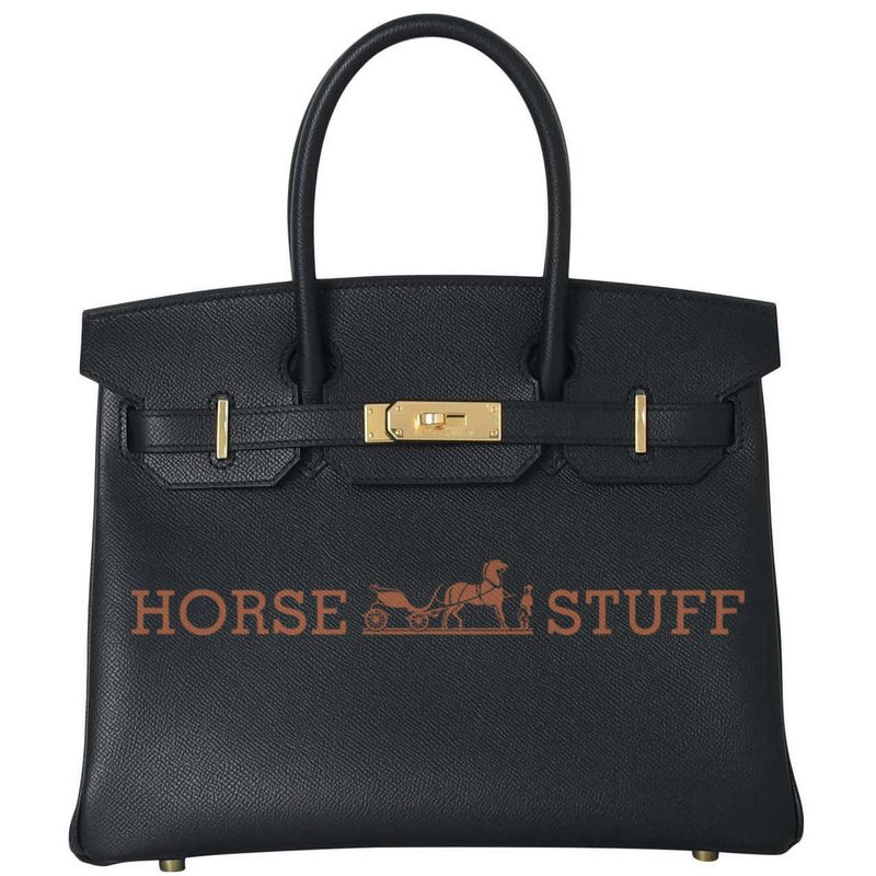 Hermès Birkin 30 Black Epsom GHW