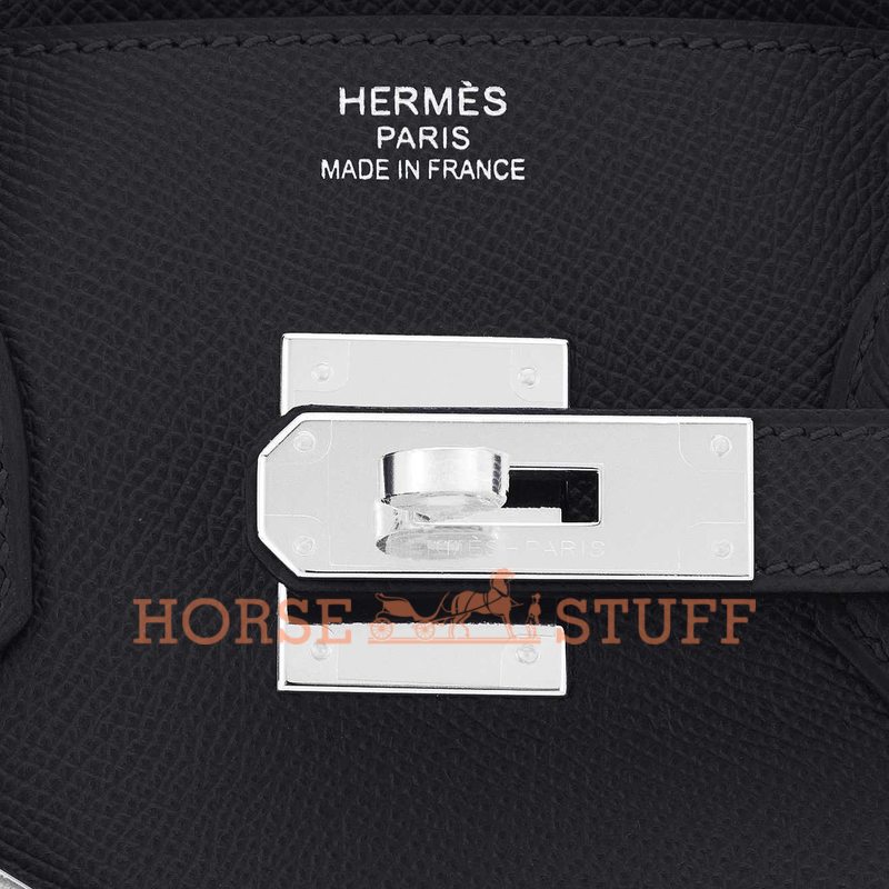 Hermès Birkin 30 Black Epsom PHW