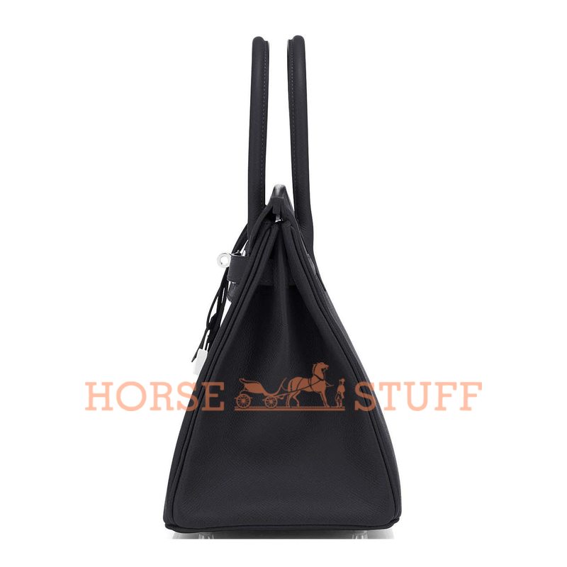 Hermès Birkin 30 Black Epsom PHW