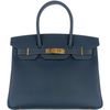 Hermès Birkin 30 Blue Pale Clemence GHW