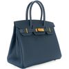 Hermès Birkin 30 Blue Pale Clemence GHW