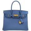 Hermès Birkin 30 Blue Agate Epsom GHW