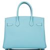 Hermès Birkin 30 Blue Atoll Epsom GHW