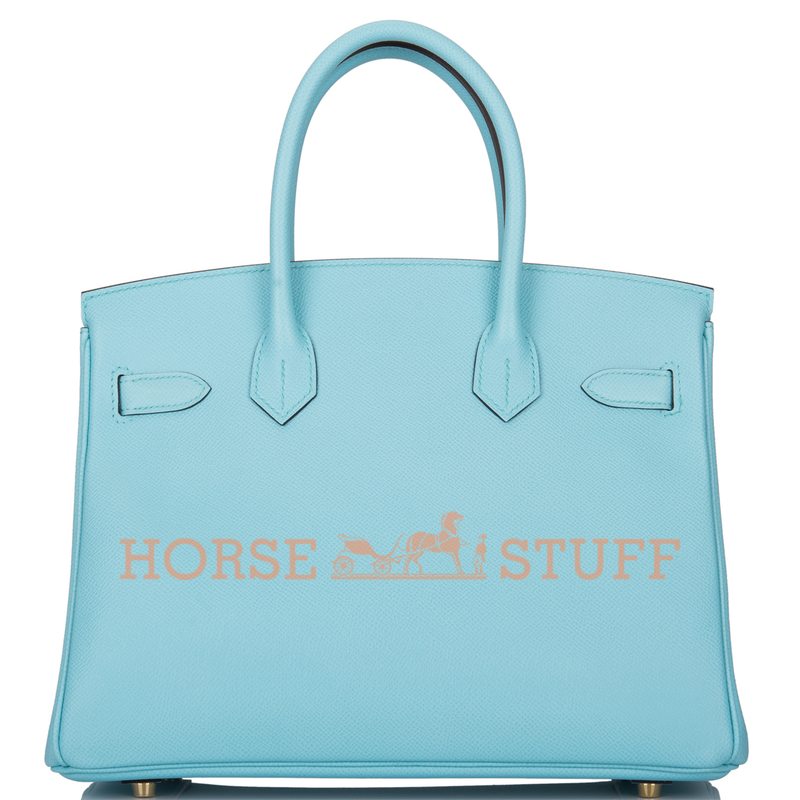 Hermès Birkin 30 Blue Atoll Epsom GHW