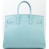 Hermès Birkin 35 Blue Atoll Epsom PHW