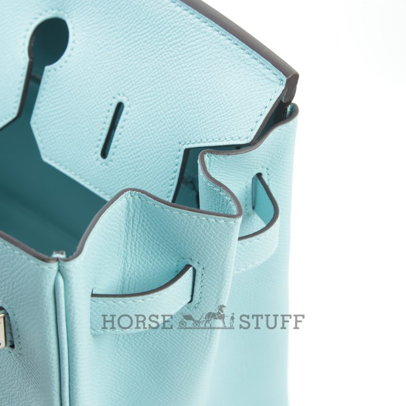 Hermès Birkin 35 Blue Atoll Epsom PHW