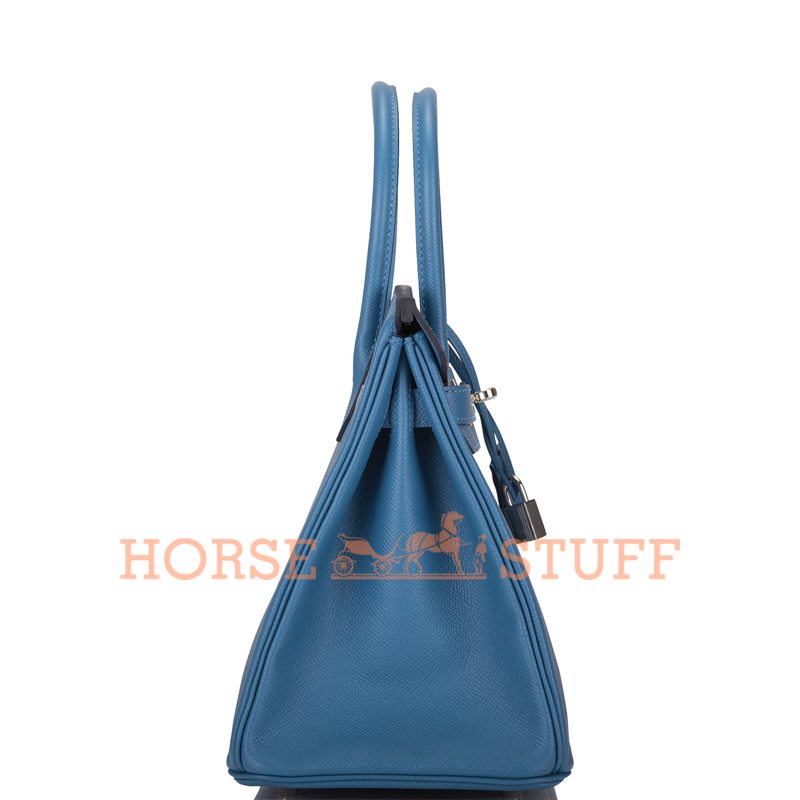 Hermès Birkin 30 Blue Azur Epsom PHW