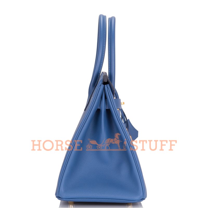 Hermès Birkin 30 Blue Brighton Epsom GHW