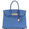 Hermès Birkin 30 Blue Brighton Epsom GHW