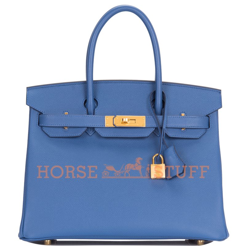 Hermès Birkin 30 Blue Brighton Epsom GHW