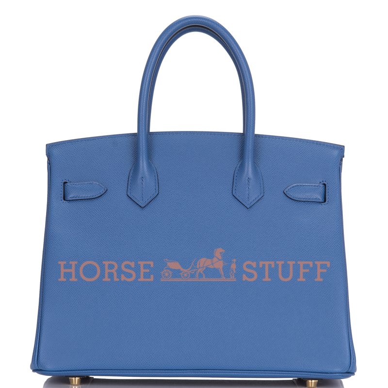 Hermès Birkin 30 Blue Brighton Epsom GHW