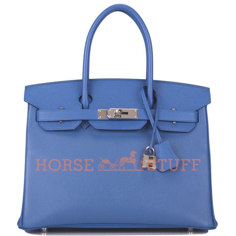 Hermès Birkin 30 Blue Brighton Epsom PHW