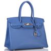 Hermès Birkin 30 Blue Brighton Epsom PHW