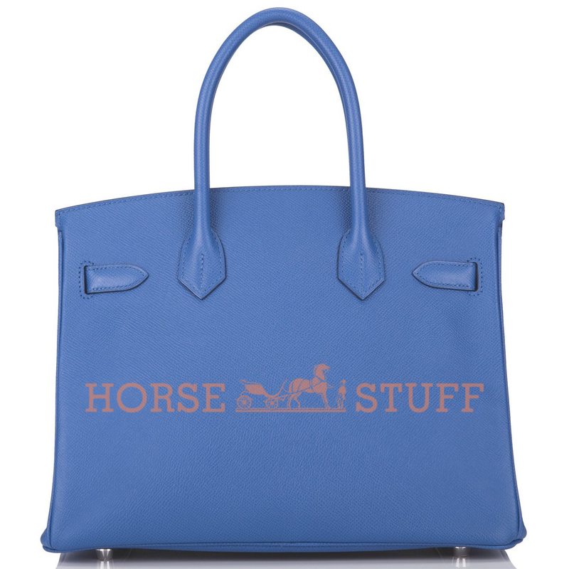 Hermès Birkin 30 Blue Brighton Epsom PHW