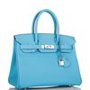 Hermès Birkin 30 Blue de Nord Epsom PHW