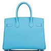 Hermès Birkin 30 Blue de Nord Epsom PHW