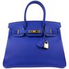 Hermès Birkin 30 Blue Electrique Epsom GHW