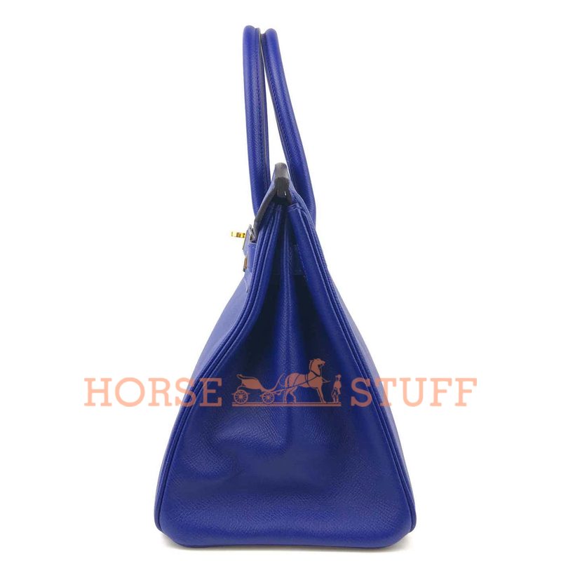 Hermès Birkin 30 Blue Electrique Epsom GHW