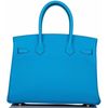 Hermès Birkin 30 Blue Frida Epsom GHW