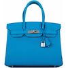 Hermès Birkin 30 Blue Frida Epsom PHW