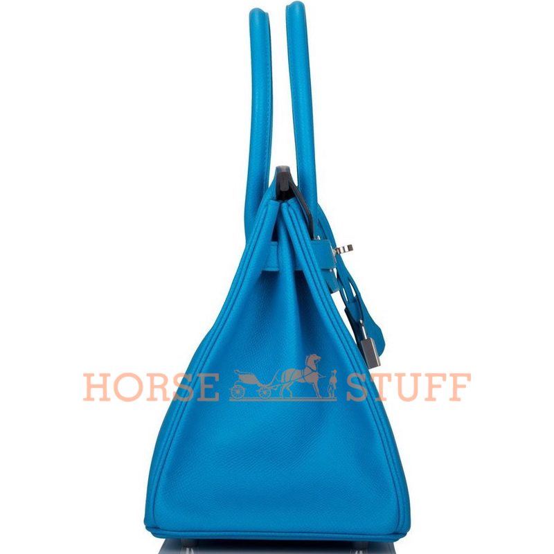 Hermès Birkin 30 Blue Frida Epsom PHW