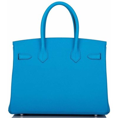 Hermès Birkin 30 Blue Frida Epsom PHW