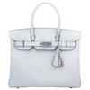 Hermès Birkin 30 Blue Glacier Epsom PHW