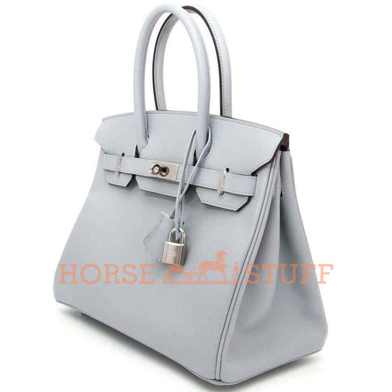 Hermès Birkin 30 Blue Glacier Epsom PHW