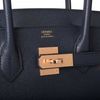 Hermès Birkin 30 Blue Indigo Epsom RGHW