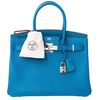 Hermès Birkin 30 Blue Izmir Epsom PHW