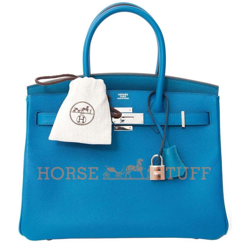 Hermès Birkin 30 Blue Izmir Epsom PHW