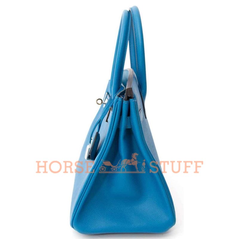 Hermès Birkin 30 Blue Izmir Epsom PHW