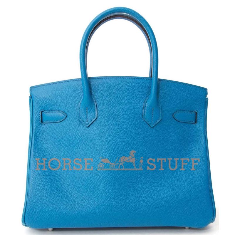 Hermès Birkin 30 Blue Izmir Epsom PHW