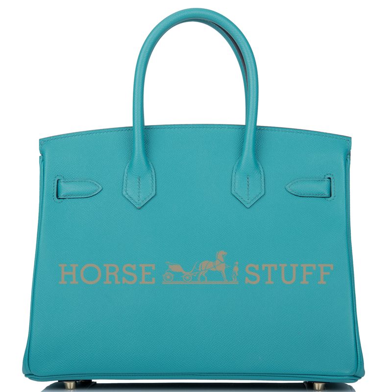 Hermès Birkin 30 Blue Paon Epsom GHW