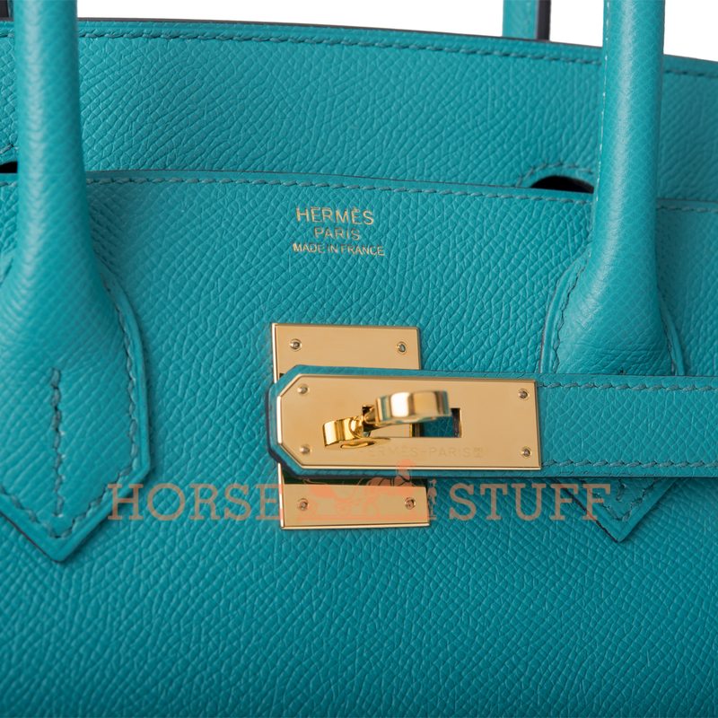 Hermès Birkin 30 Blue Paon Epsom GHW