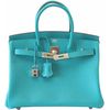 Hermès Birkin 30 Blue Paon Epsom PHW