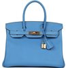 Hermès Birkin 30 Blue Paradise Epsom GHW