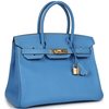 Hermès Birkin 30 Blue Paradise Epsom GHW