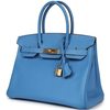 Hermès Birkin 30 Blue Paradise Epsom GHW