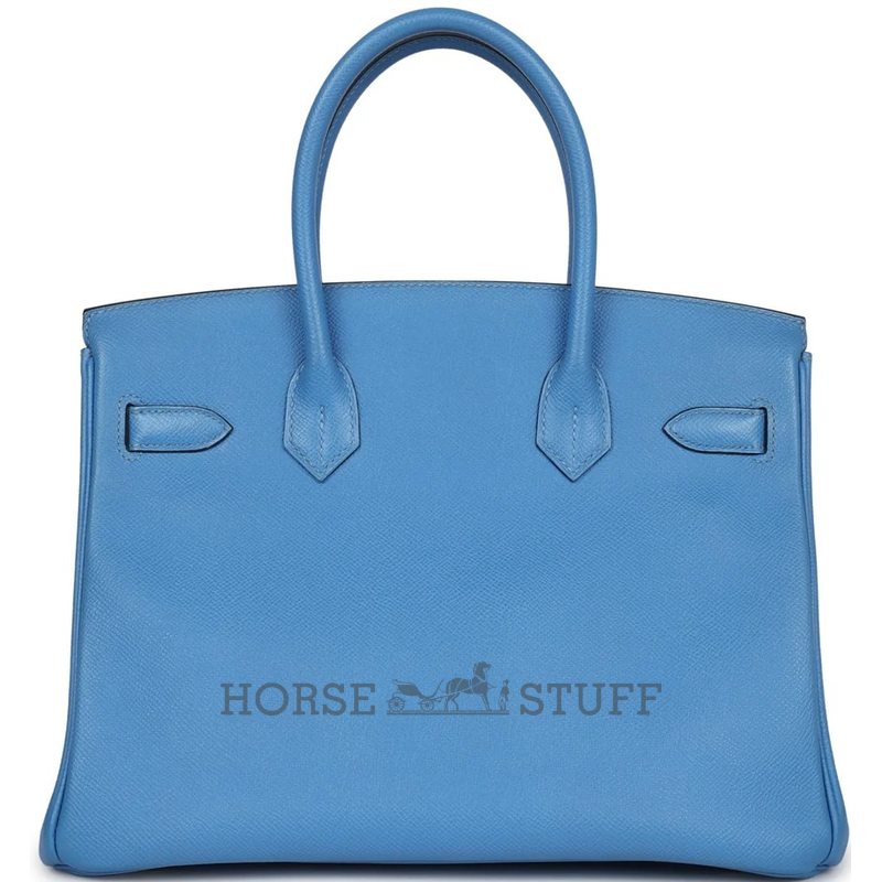 Hermès Birkin 30 Blue Paradise Epsom GHW