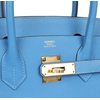 Hermès Birkin 30 Blue Paradise Epsom GHW