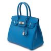 Hermès Birkin 30 Blue Zanzibar Epsom PHW