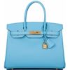 Hermès Birkin 30 Celeste Epsom GHW