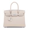 Hermès Birkin 30 Craie Epsom PHW