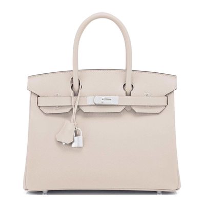 Hermès Birkin 30 Craie Epsom PHW